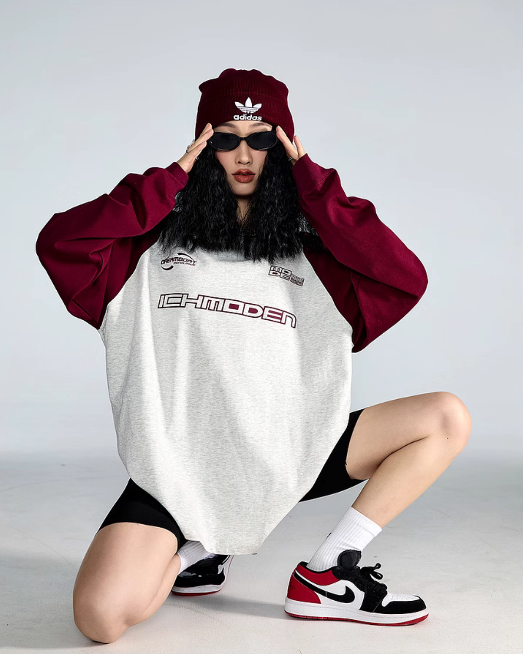 Logo Raglan Long Sleeve T-Shirt ICM0061