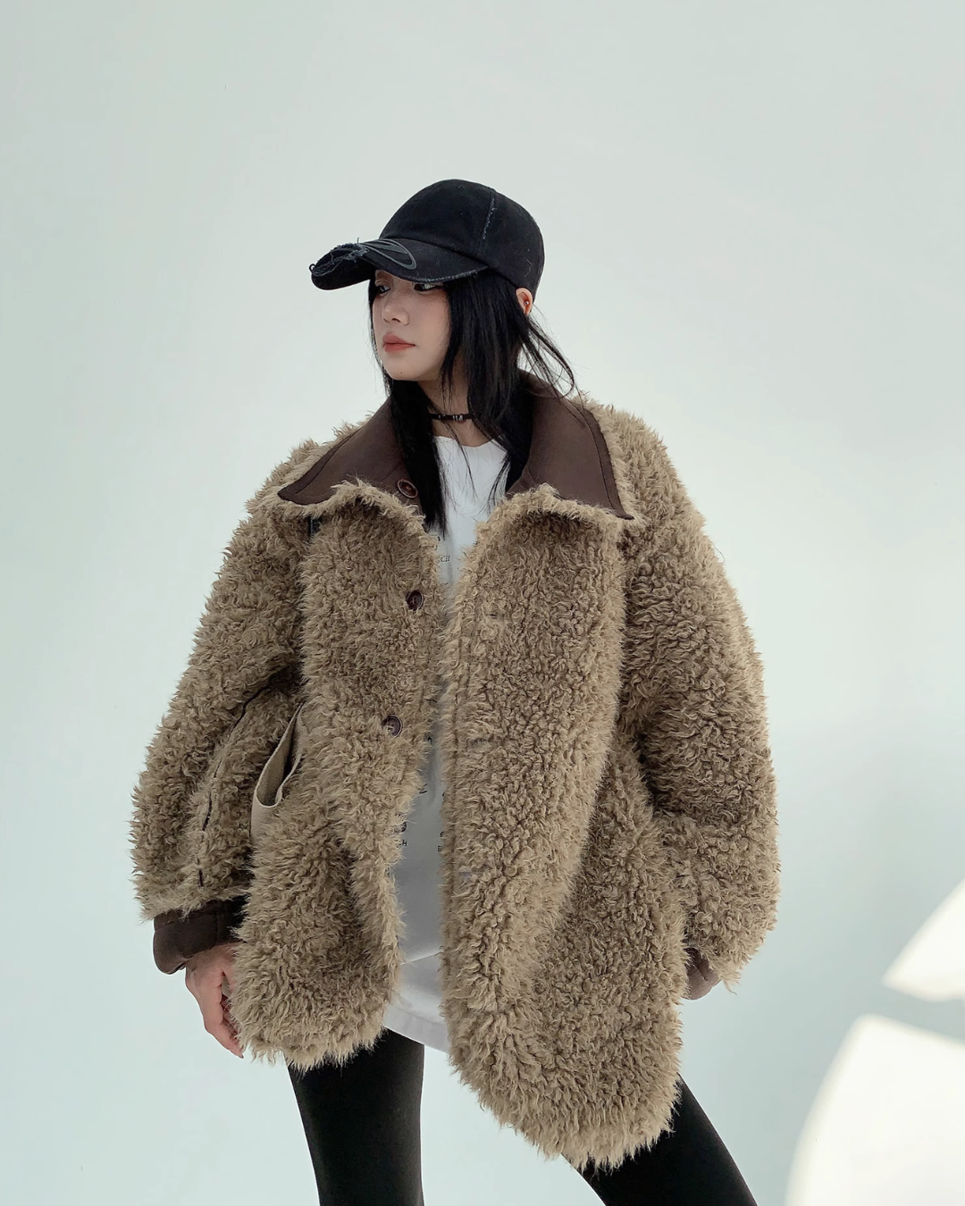 Maillard Fur Mouton Jacket YLS0686