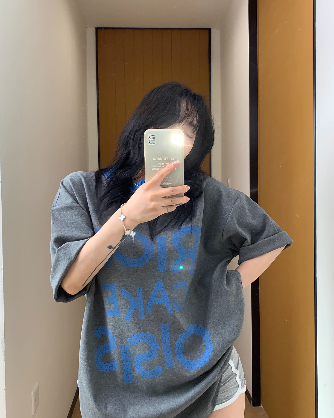 Race Logo Print T-Shirt YLS0865