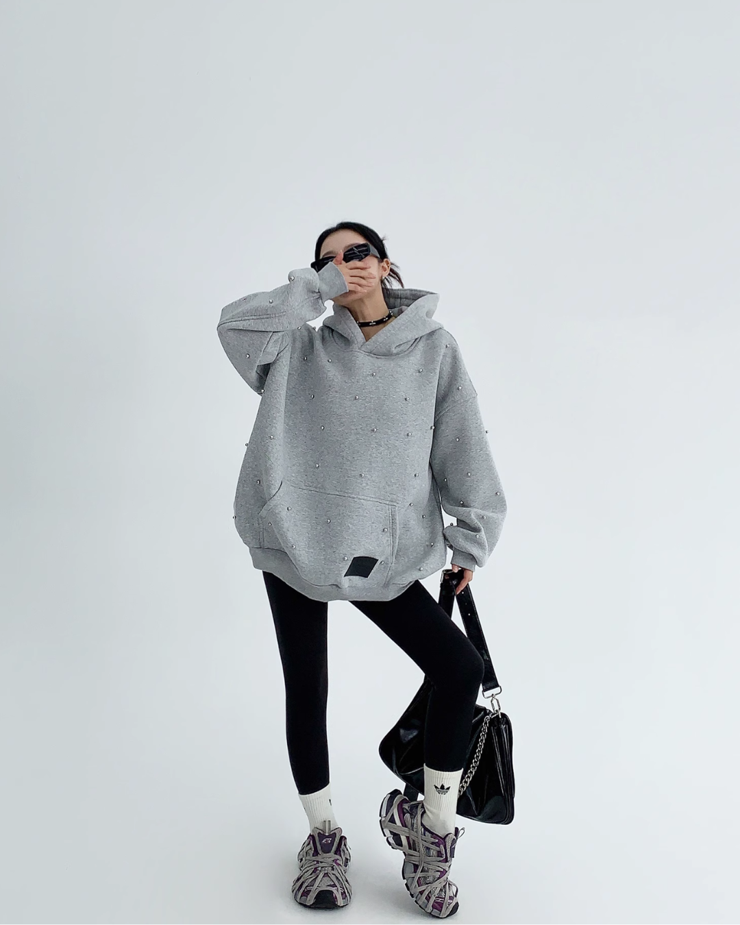 Pearl Bijou Sweat Hoodie YLS0503