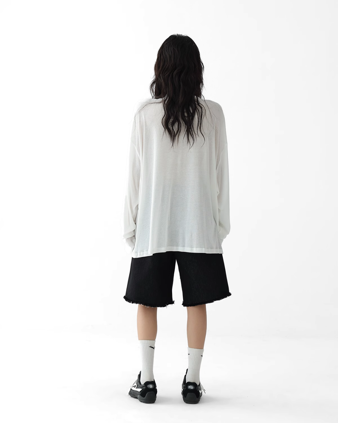Star Print Loose T-Shirt ACS0261
