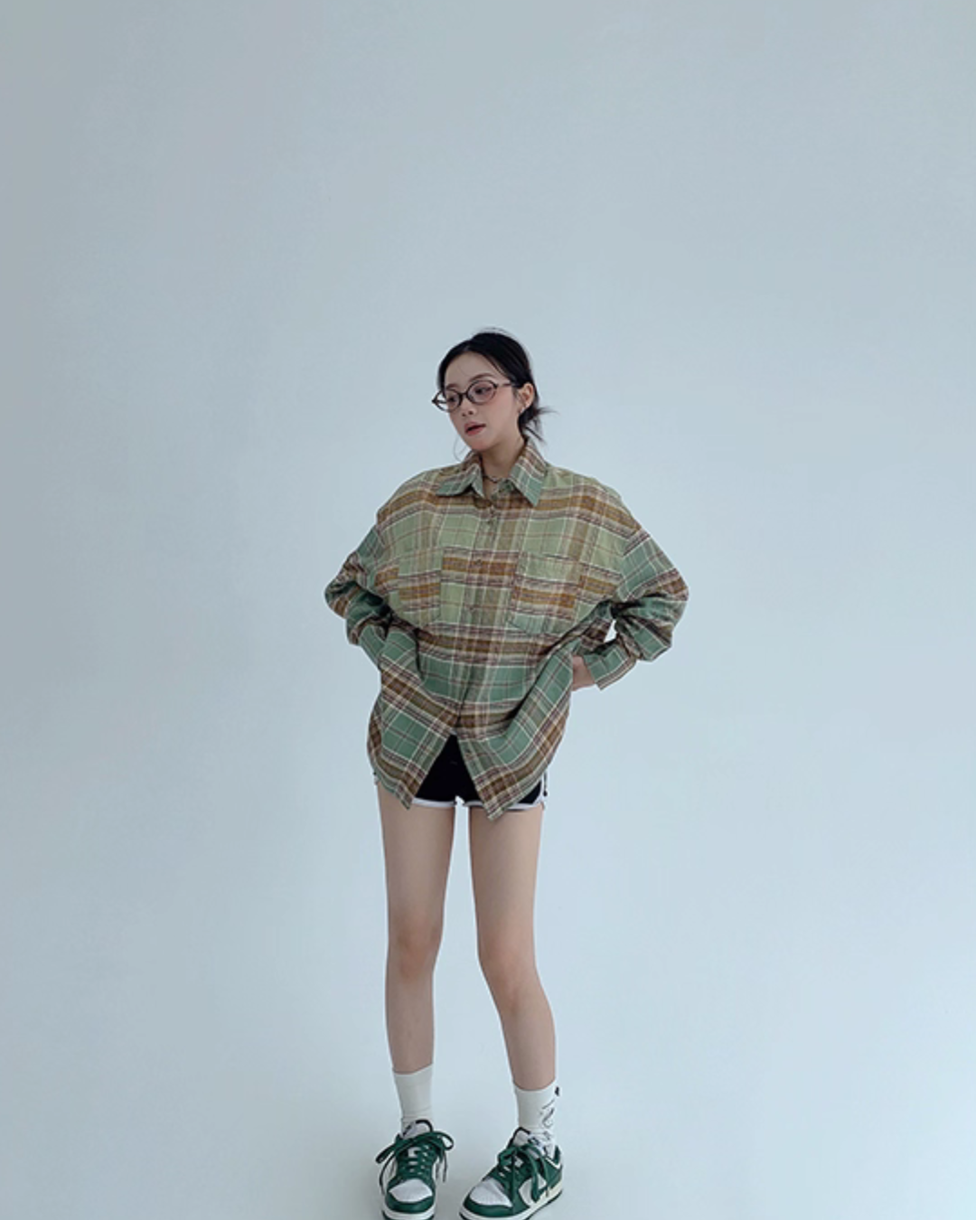 Back Logo Vintage Shirt YLS0905