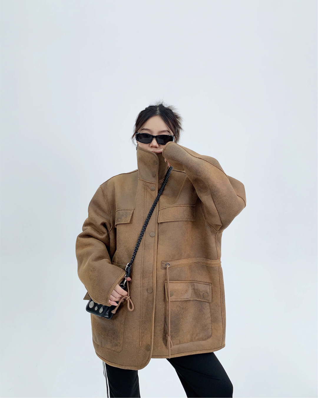 Stand Neck Reversible Jacket YLS0382