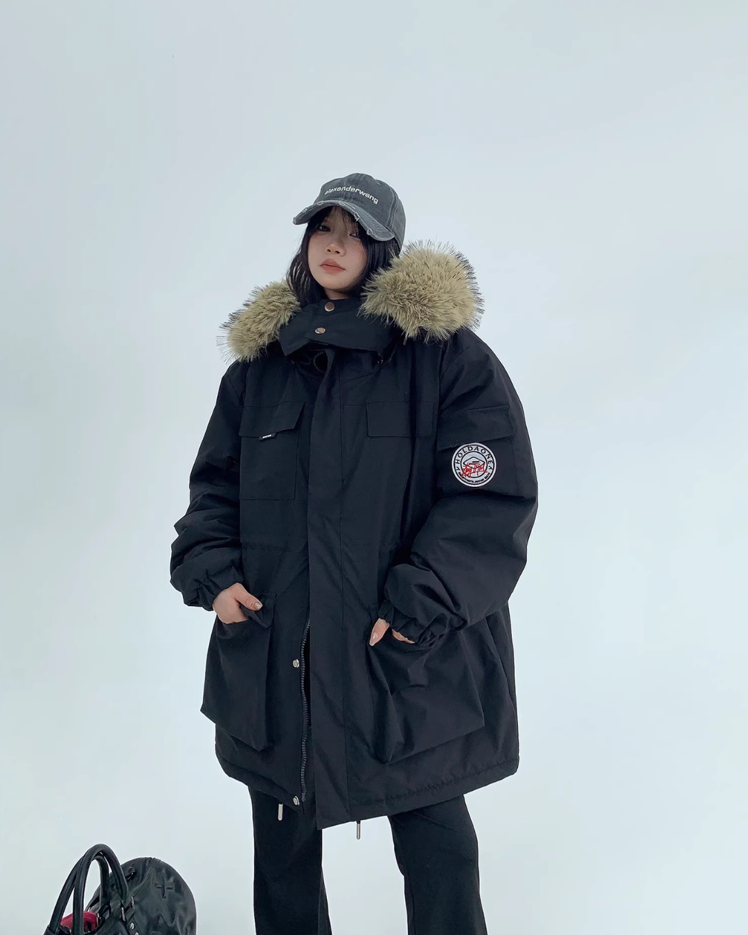 Fur Hood Mod Coat YLS0691