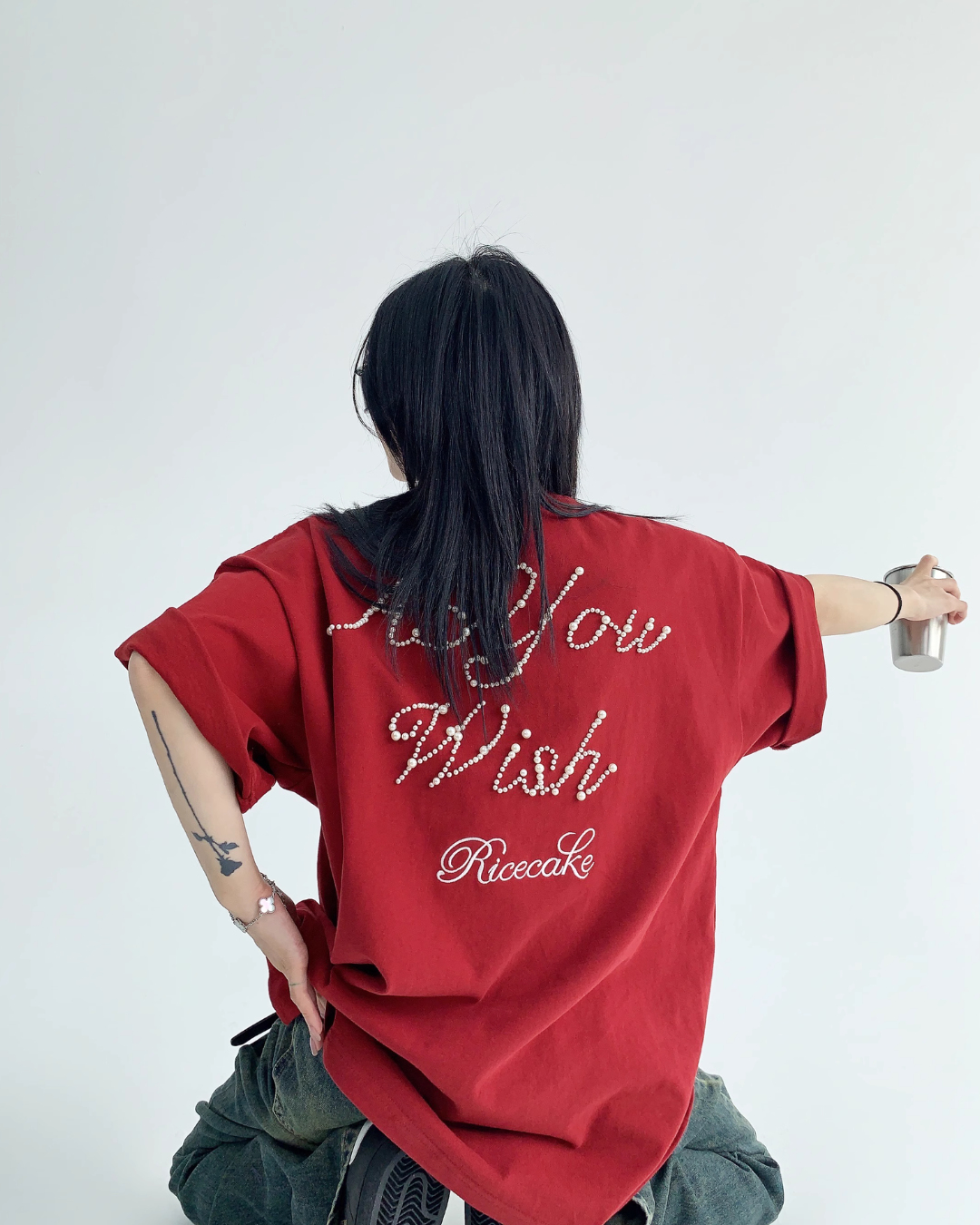 Bijou Logo Embroidered T-Shirt YLS0221