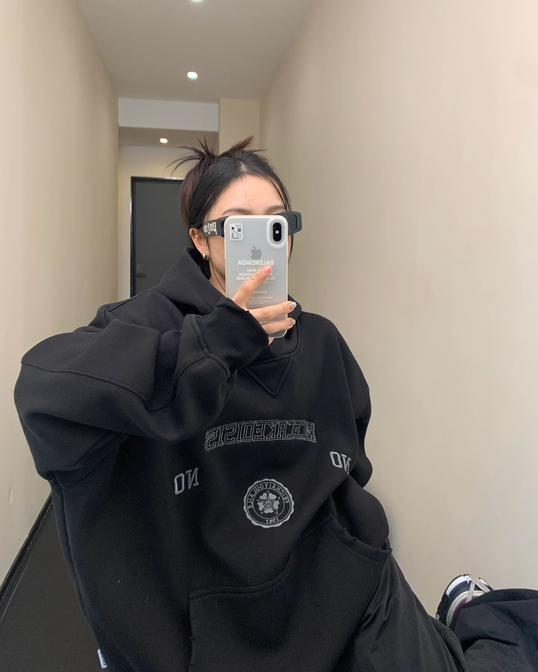 Pocket Design Pullover Hoodie YLS0518