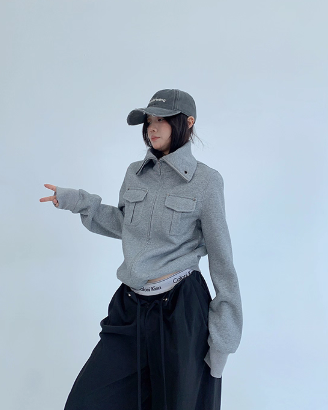 Stand Collar Compact Jacket YLS0923