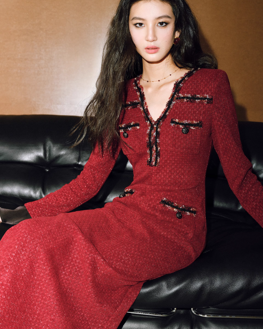 Ribbon Waist Tail Dress WNG0001
