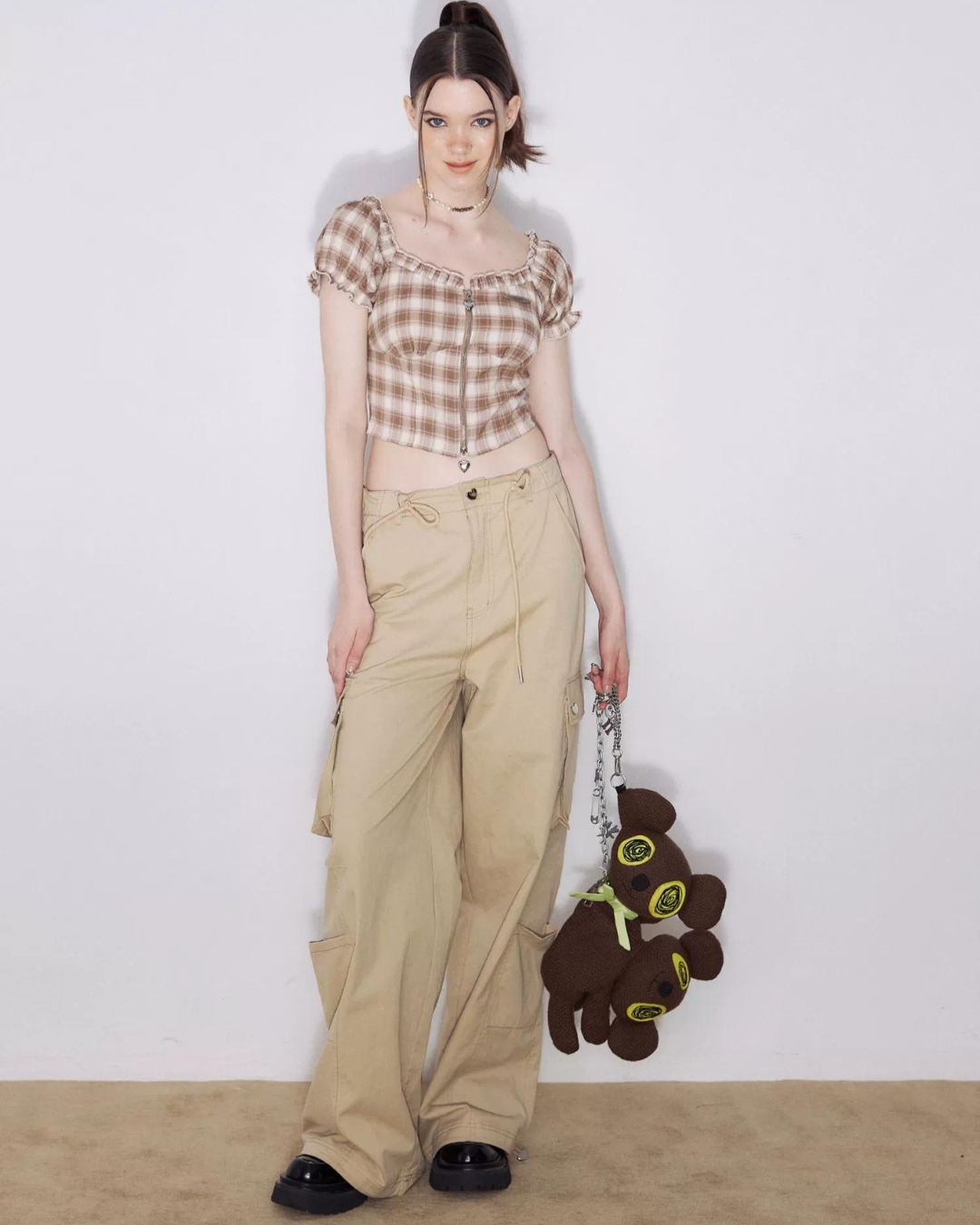 Girly Basic Cargo Pants ZZF0238