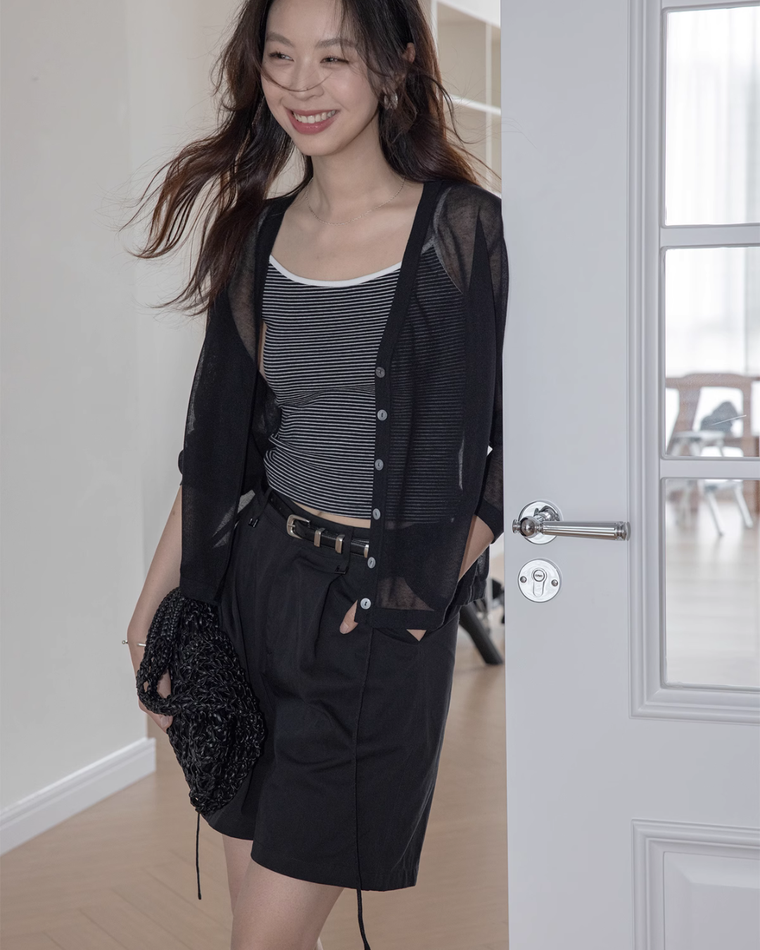 Sheer Casual Summer Knit Cardigan VNS0012