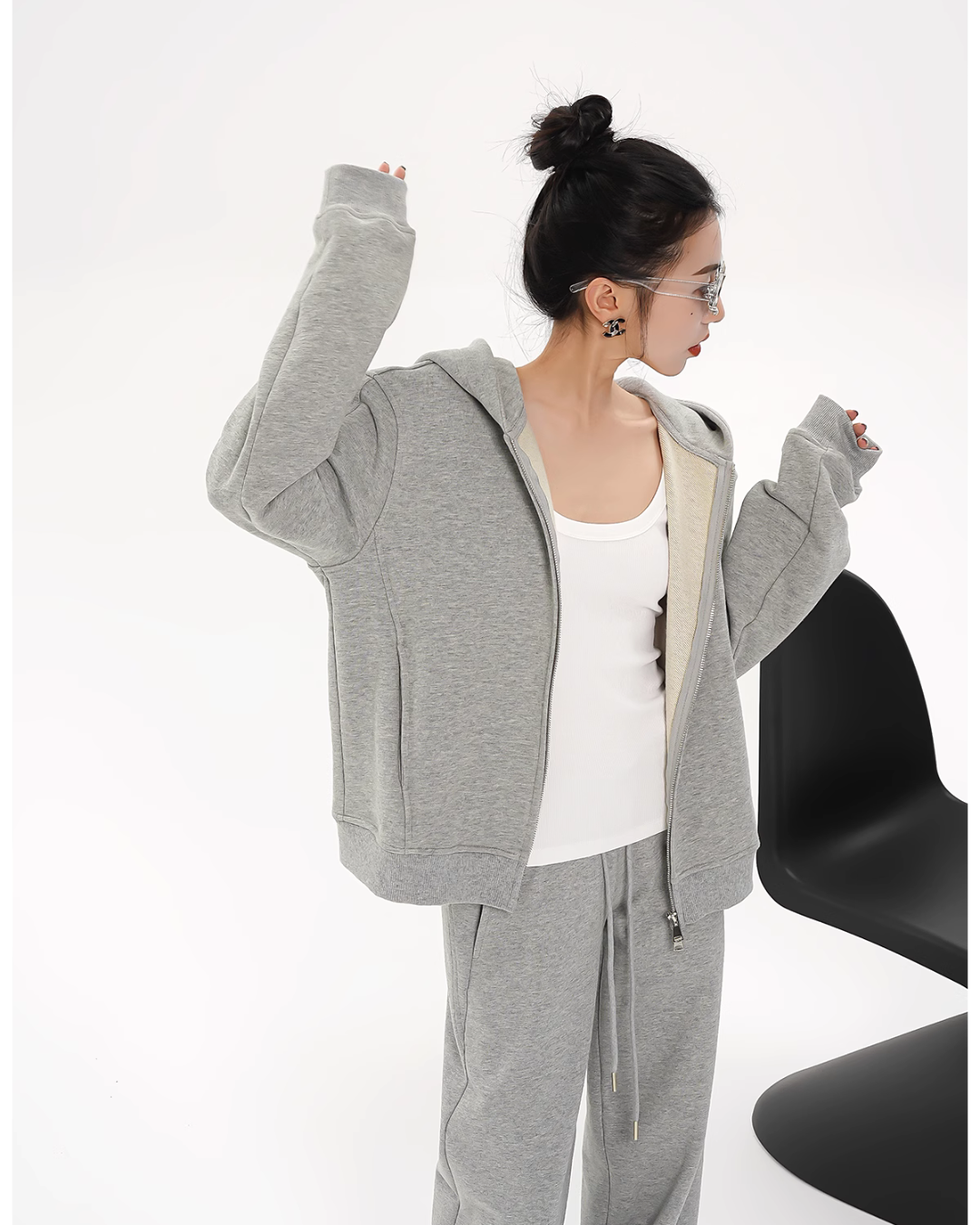 Double Zip Hoodie SRS0271
