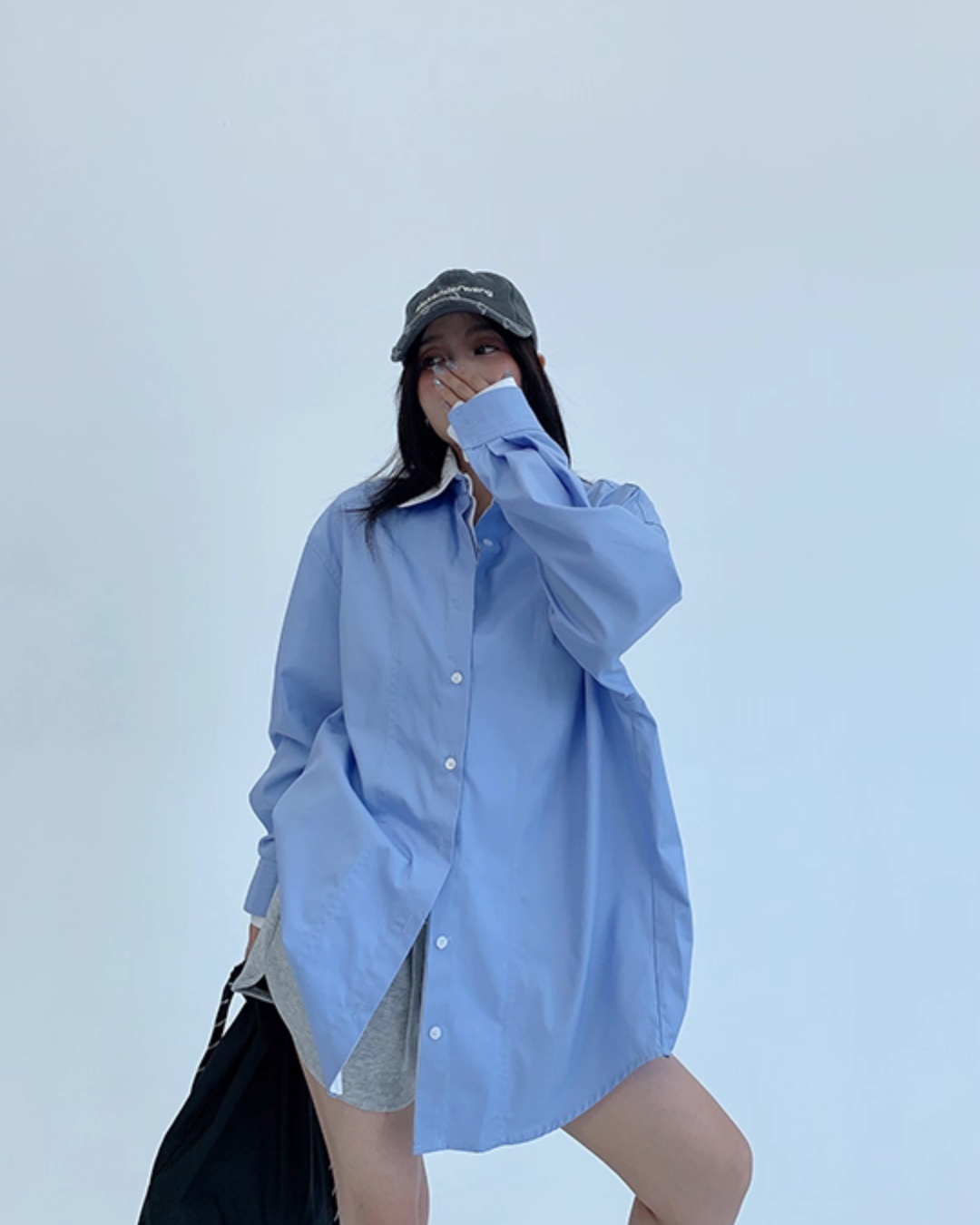 Layered Style Long Sleeve Shirt YLS0902