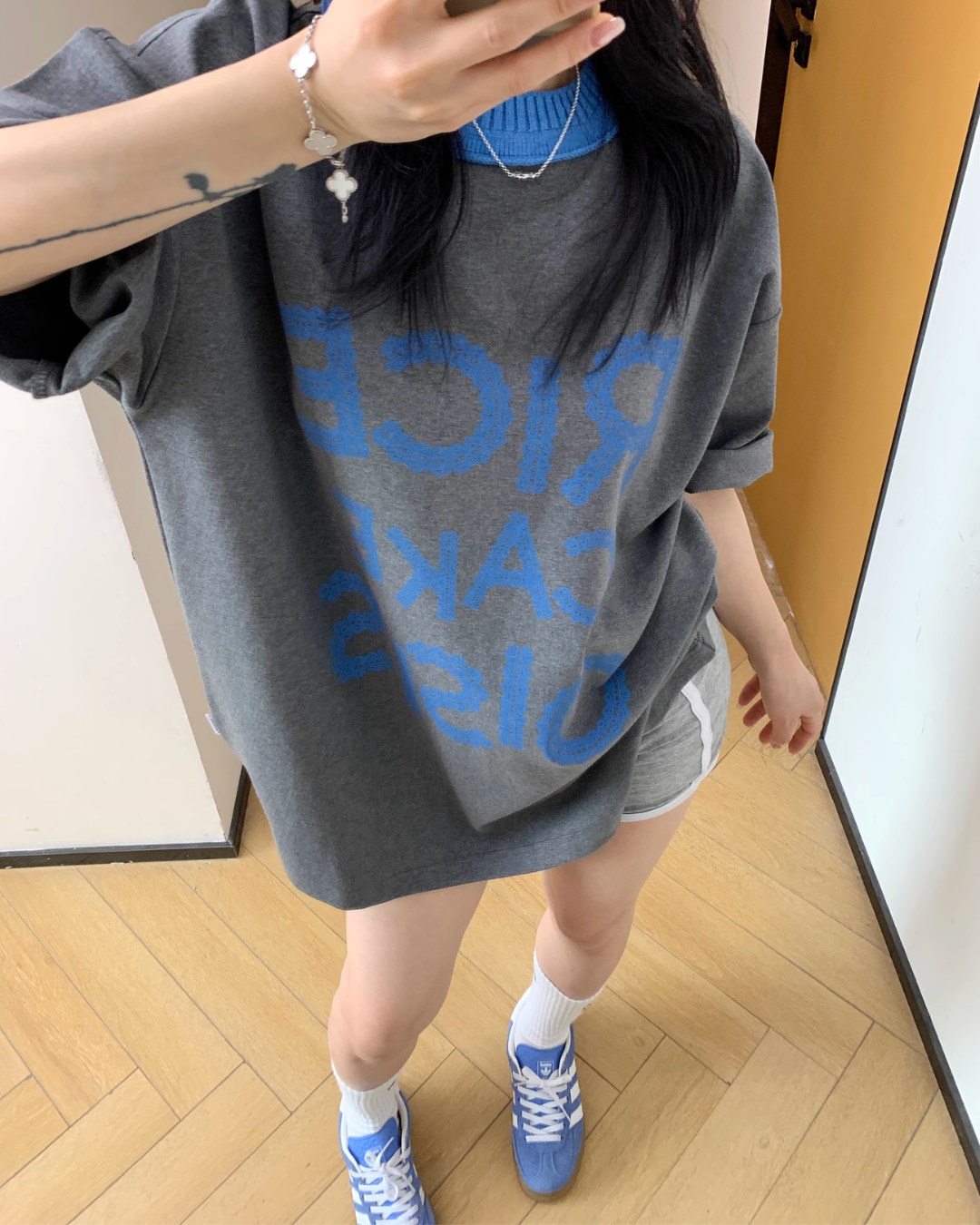 Race Logo Print T-Shirt YLS0865