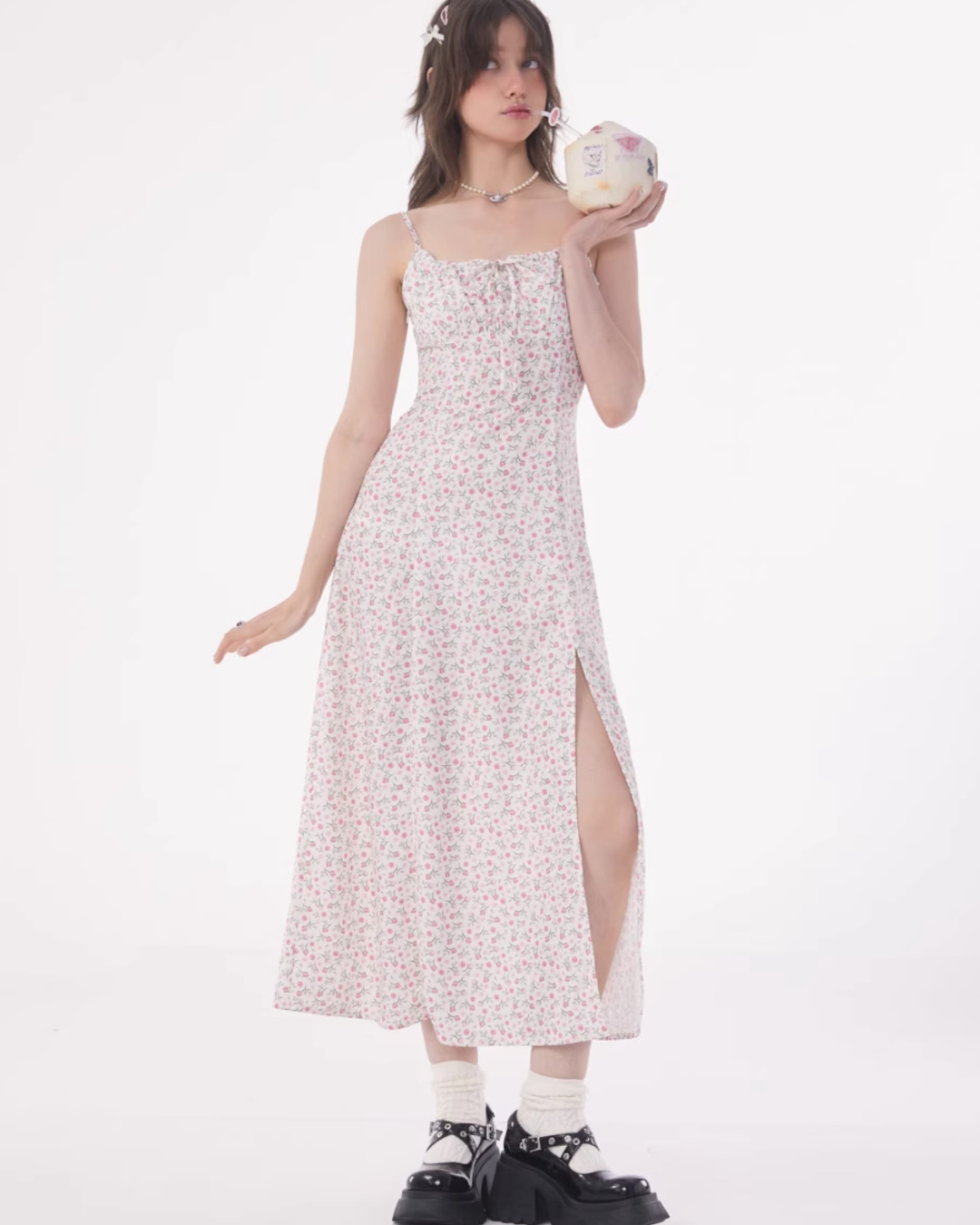 Retro Plaid Camisole Dress ZZF0199
