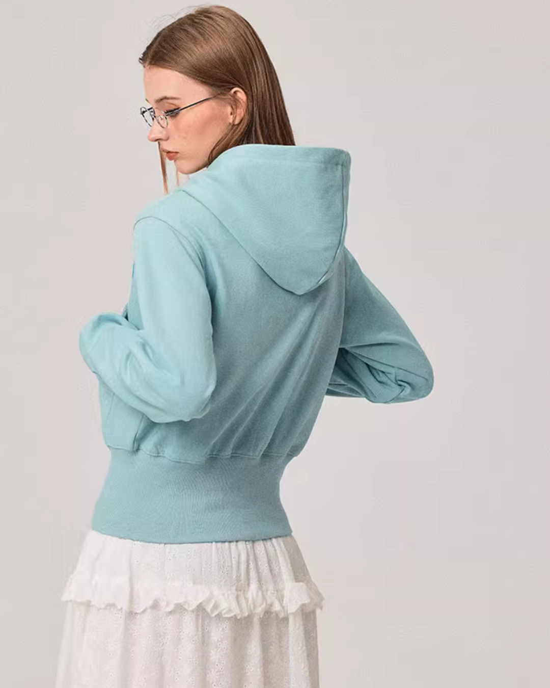 Double Zip Compact Hoodie MDB0005