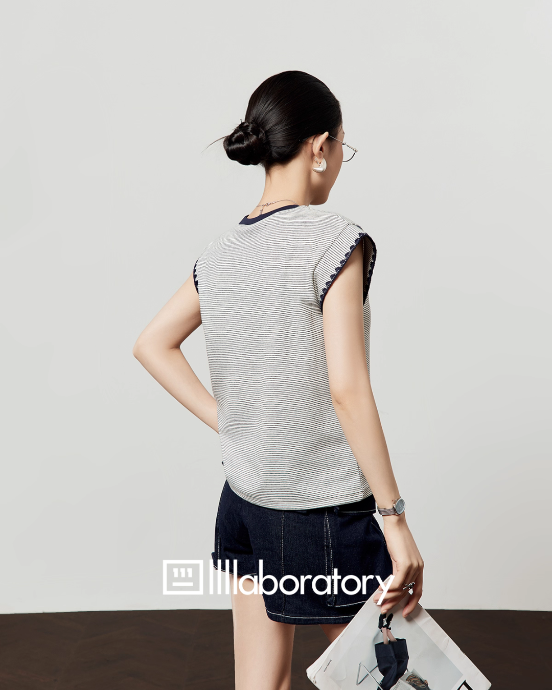 French Sleeve Knit Top LLA0493