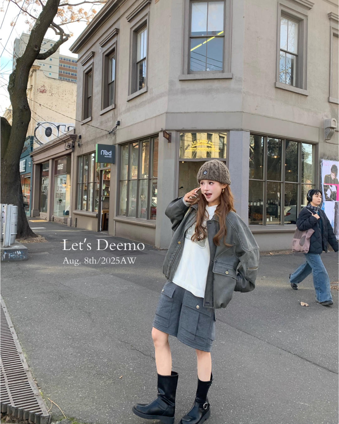 Double Pocket Half Pants DEM0016