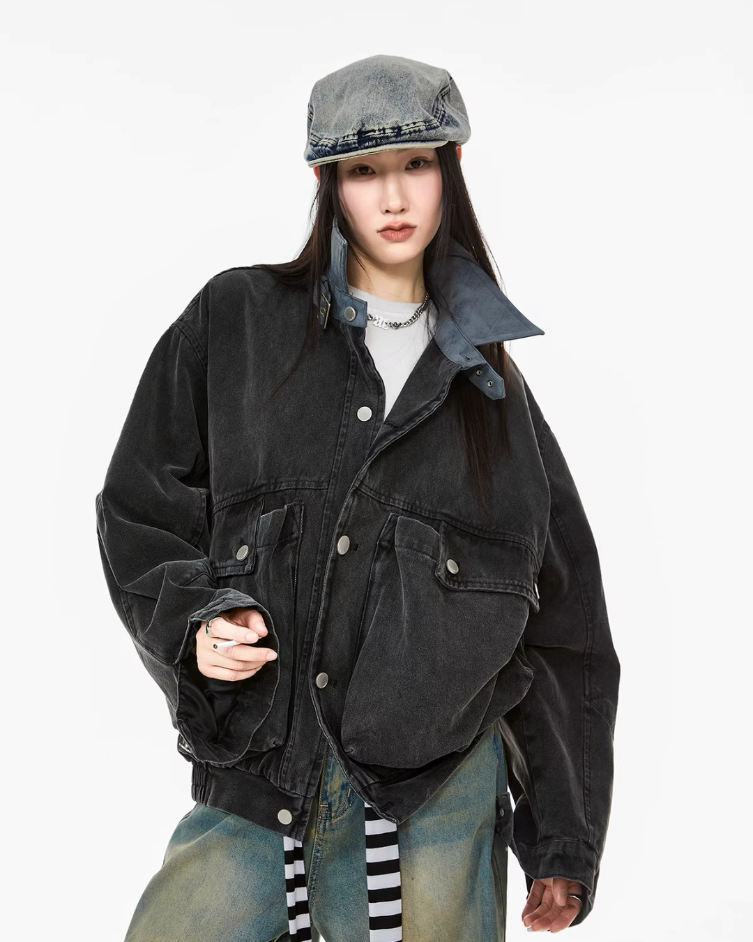 Vintage Pocket Work Jacket ICM0072