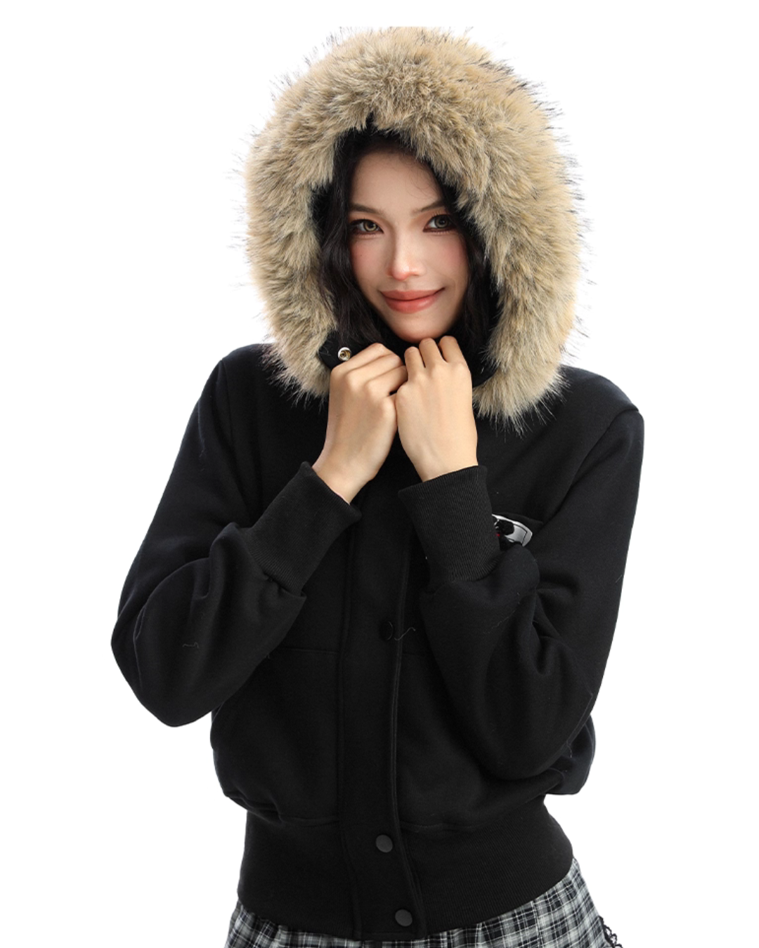 Fur Collar Puppy Short Jacket BGS0024