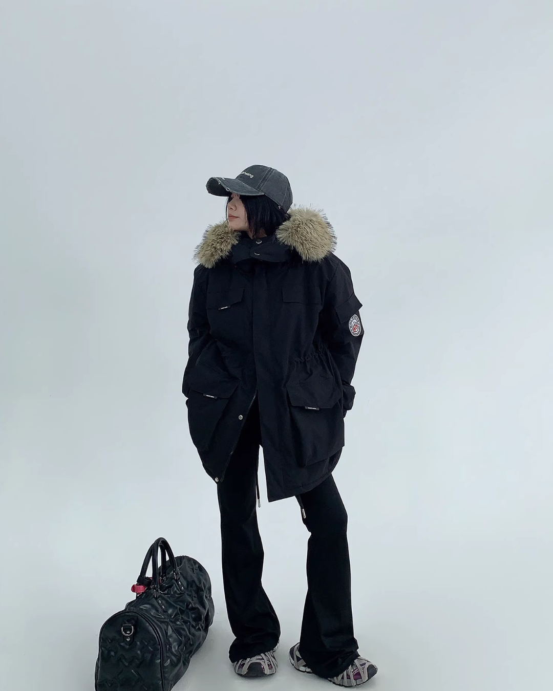 Fur Hood Mod Coat YLS0691