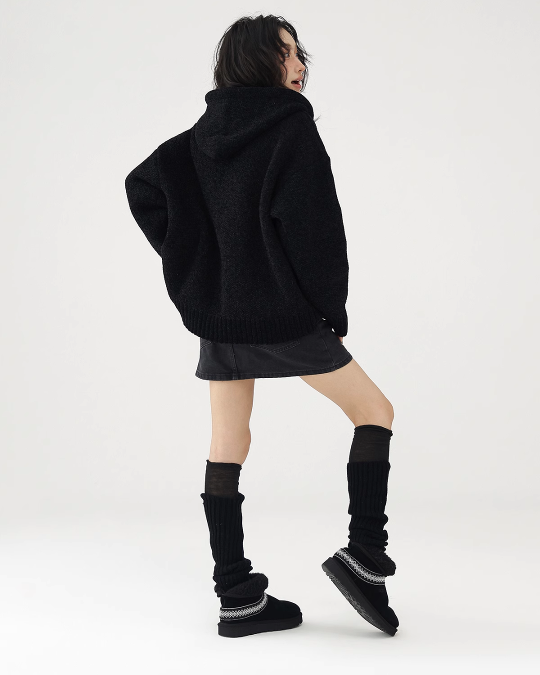 Pullover Knit Hoodie ACS0205