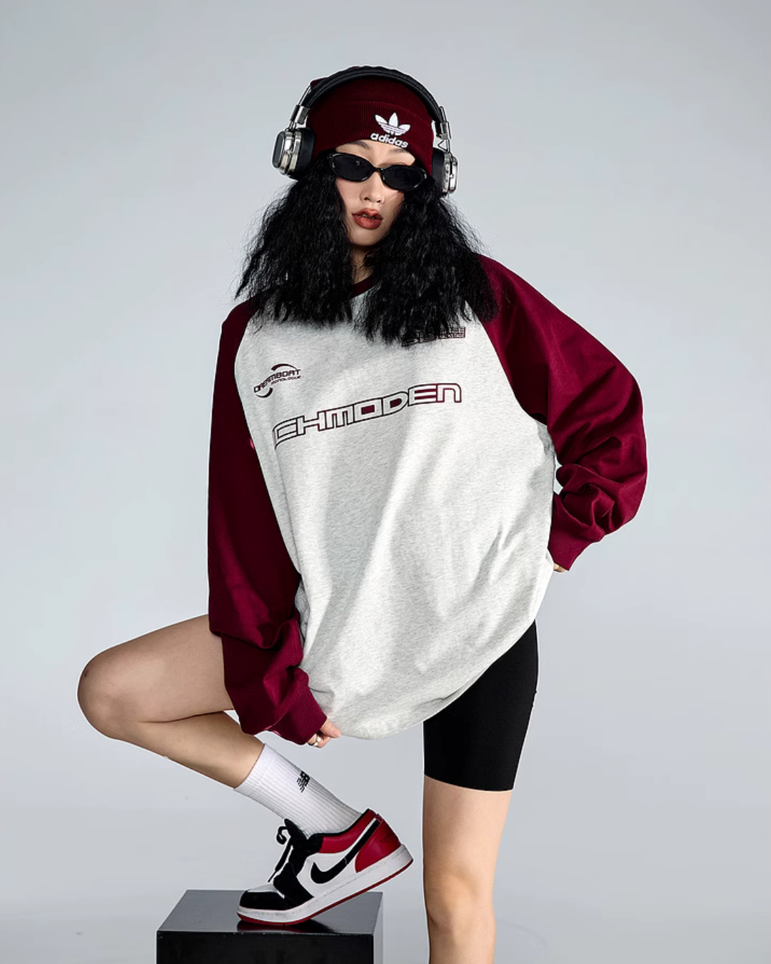 Logo Raglan Long Sleeve T-Shirt ICM0061
