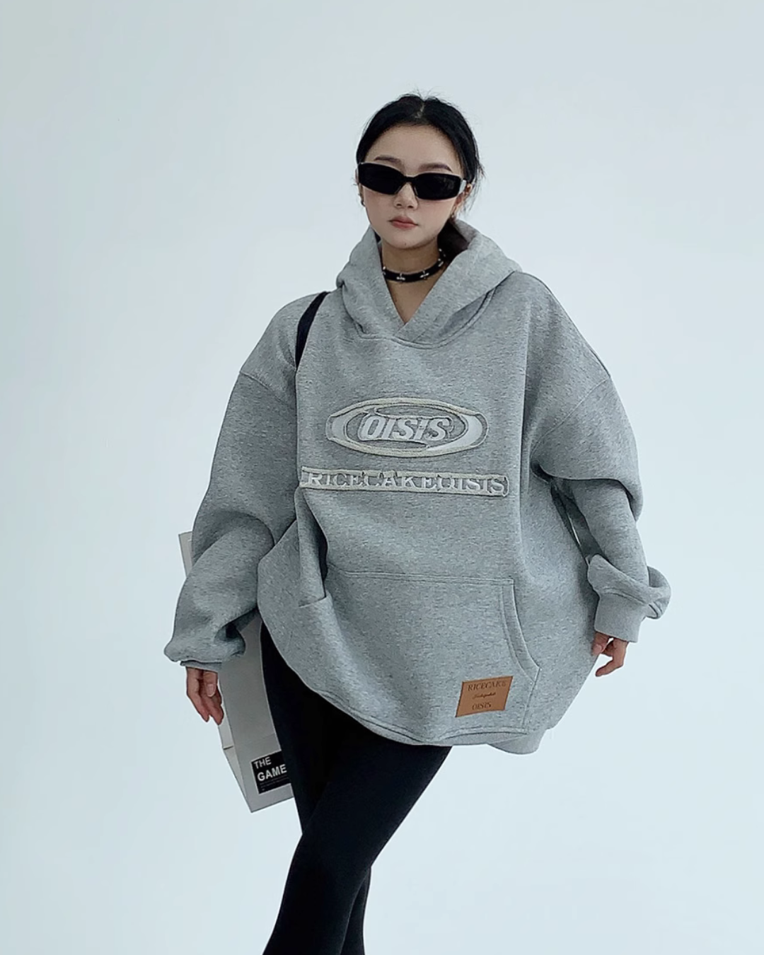 Logo Cotton Pullover Hoodie YLS0679