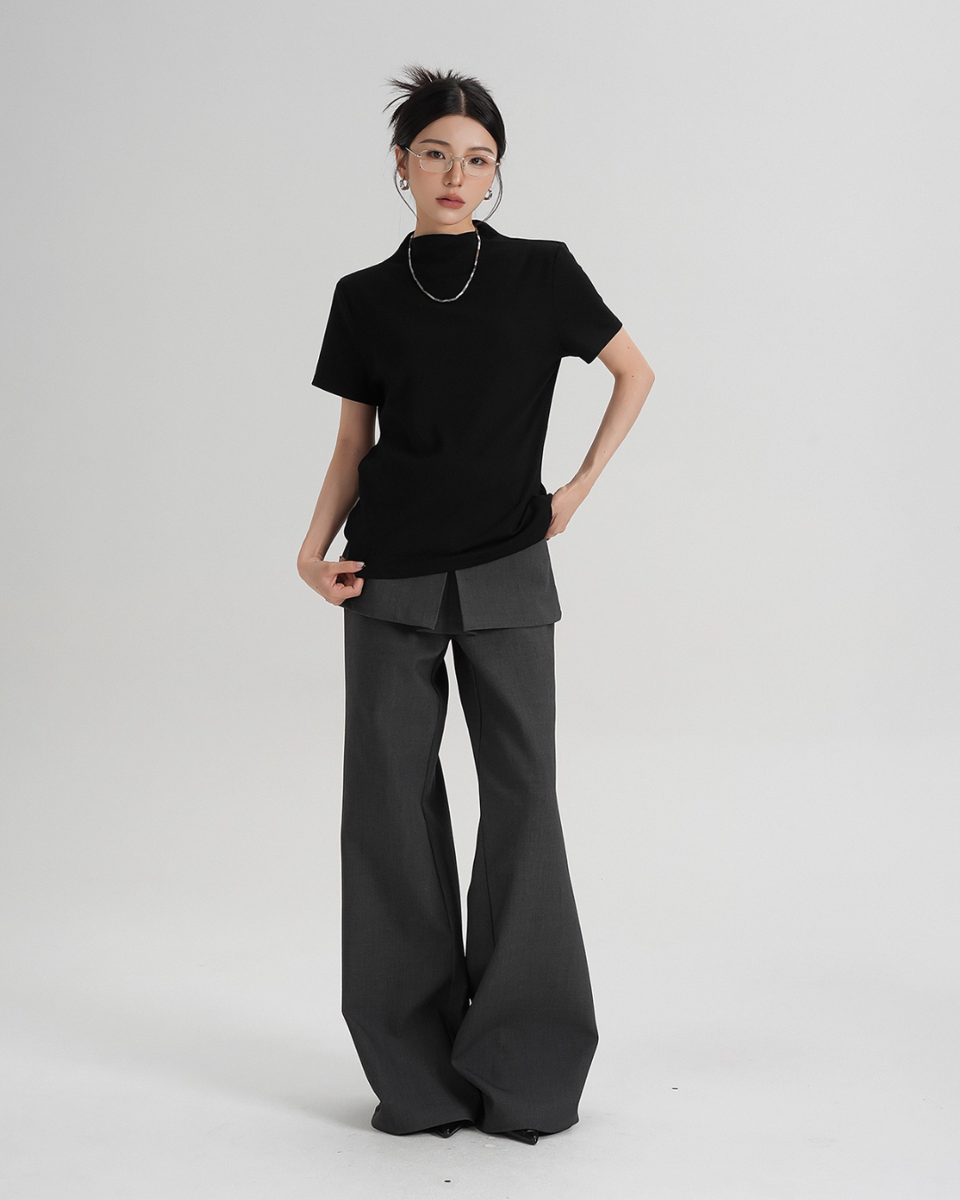 High Waist Skirt Pants SRS0356