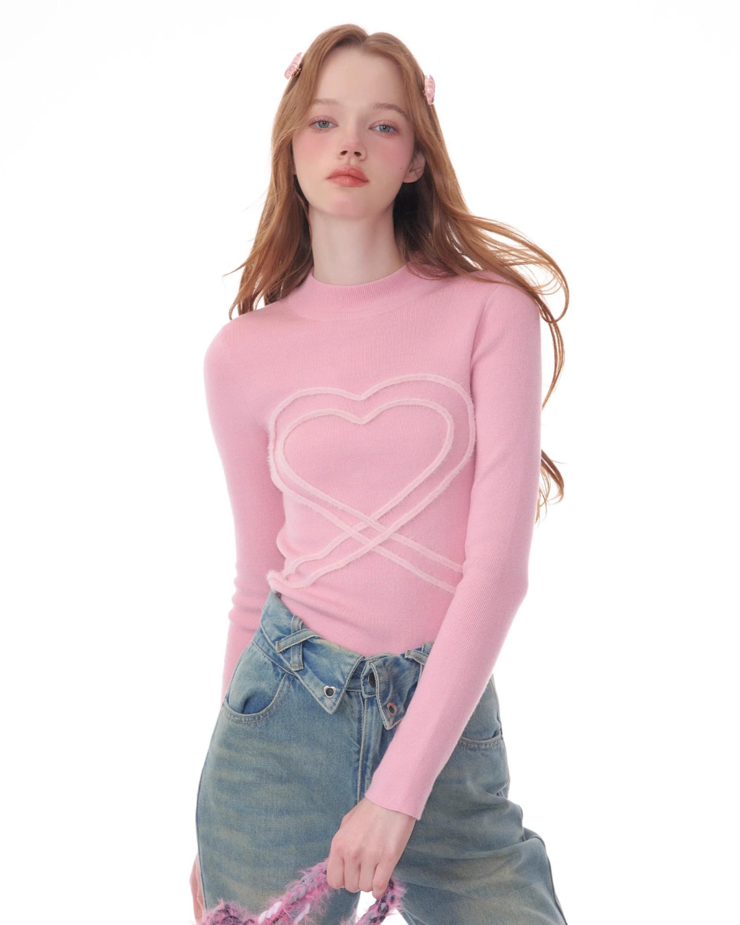 Retro Love Color Inner Top ZZF0337
