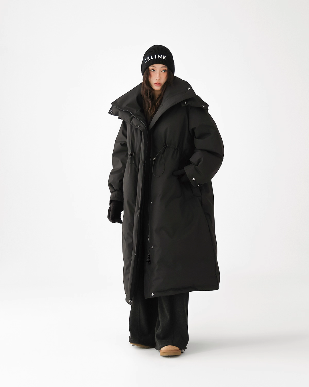 Stand Collar Long Down Coat ACS0335