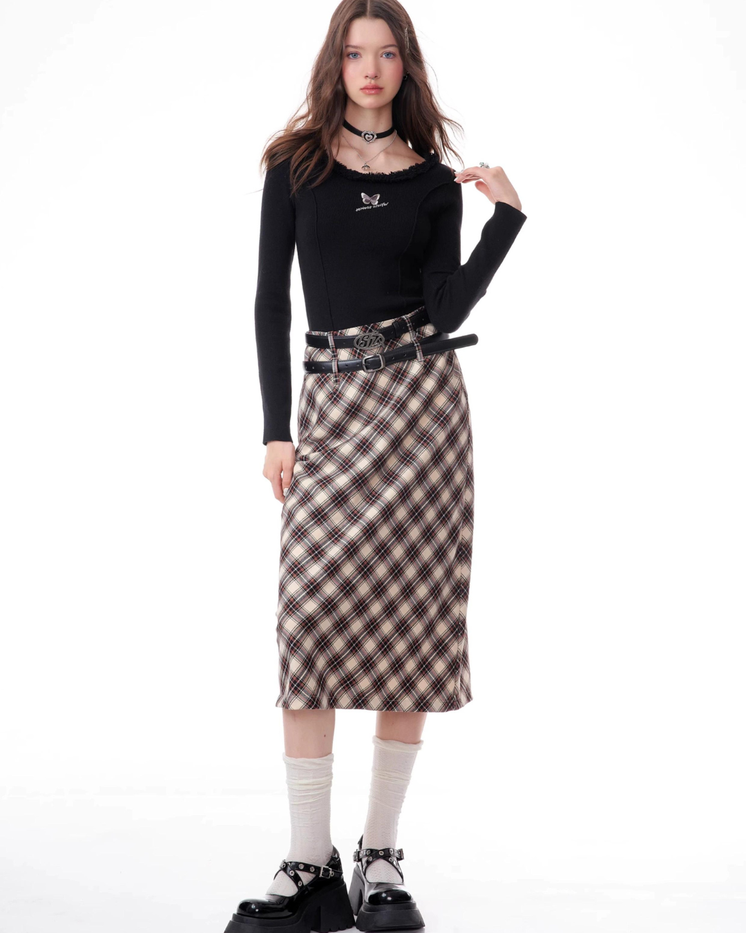 Butterfly Slim Fit Long Sleeve ZZF0347