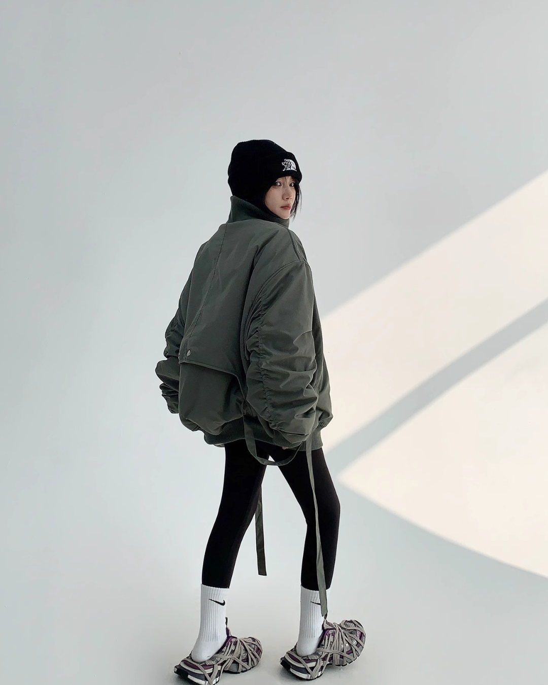 High Neck Fleece Overtrack Blouson YLS0657
