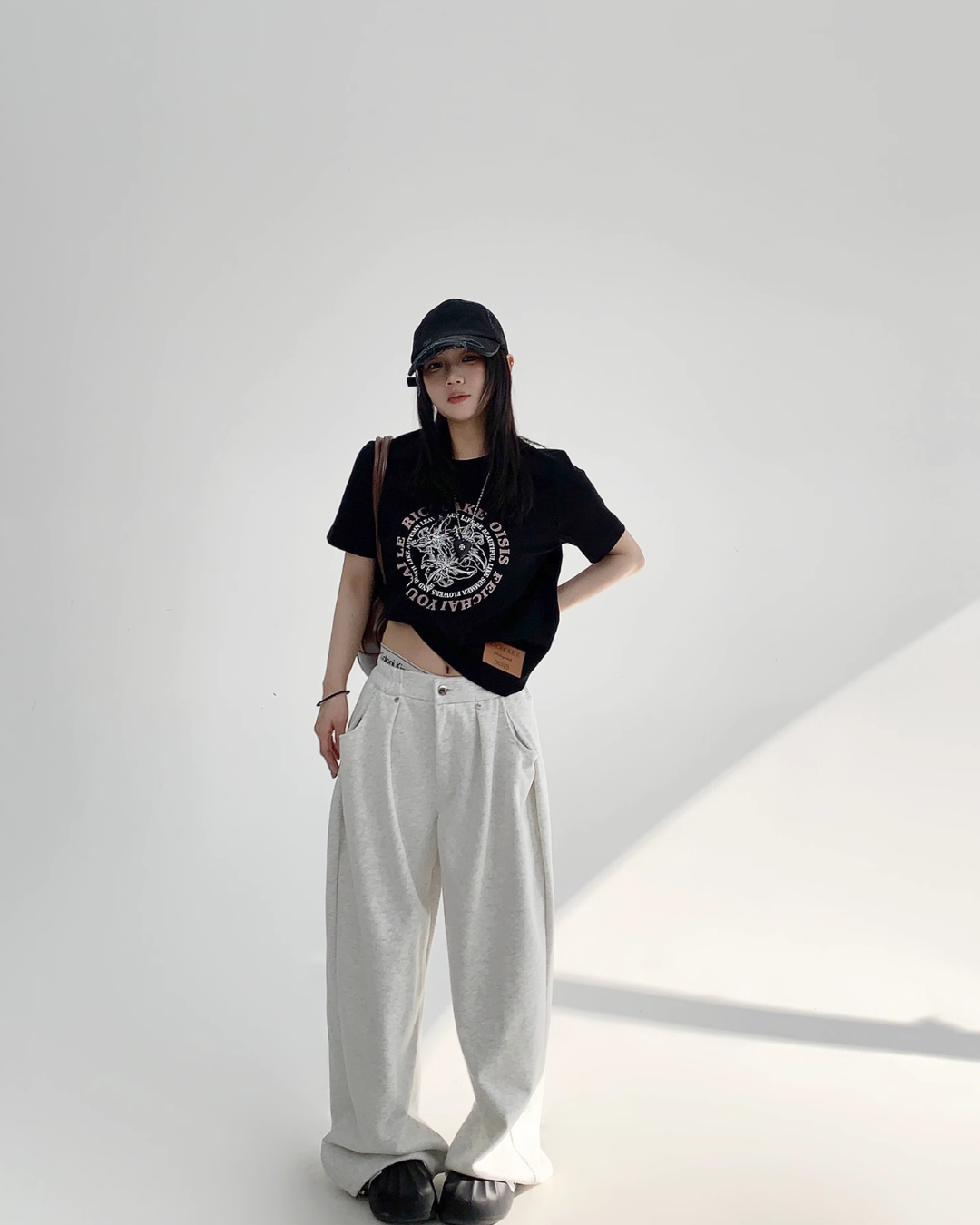 Wide Sweat Pants YLS0789