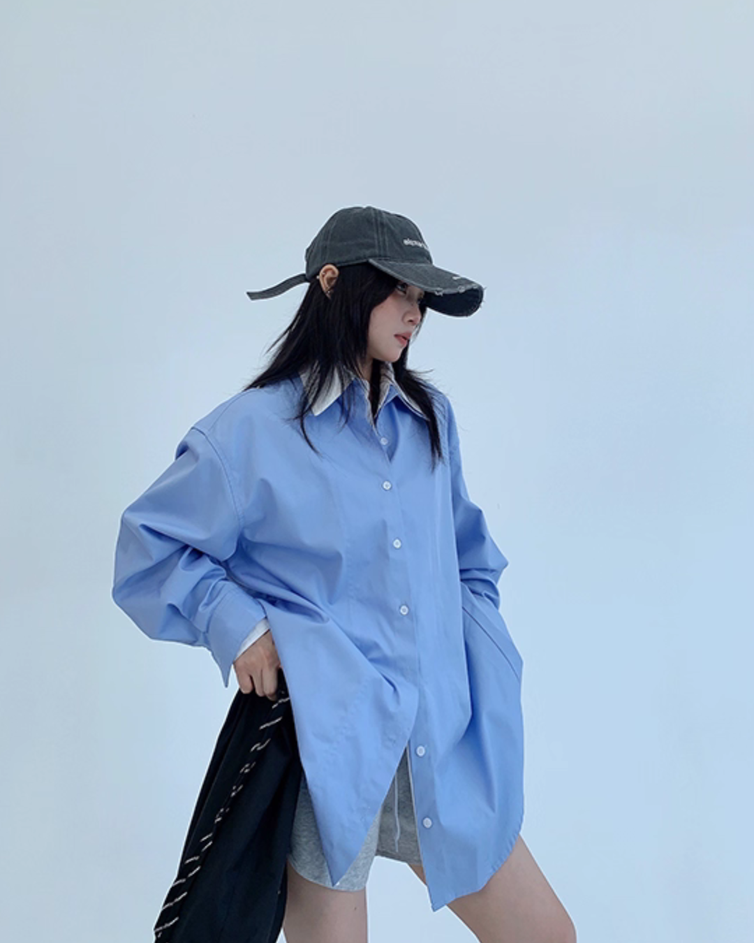 Layered Style Long Sleeve Shirt YLS0902