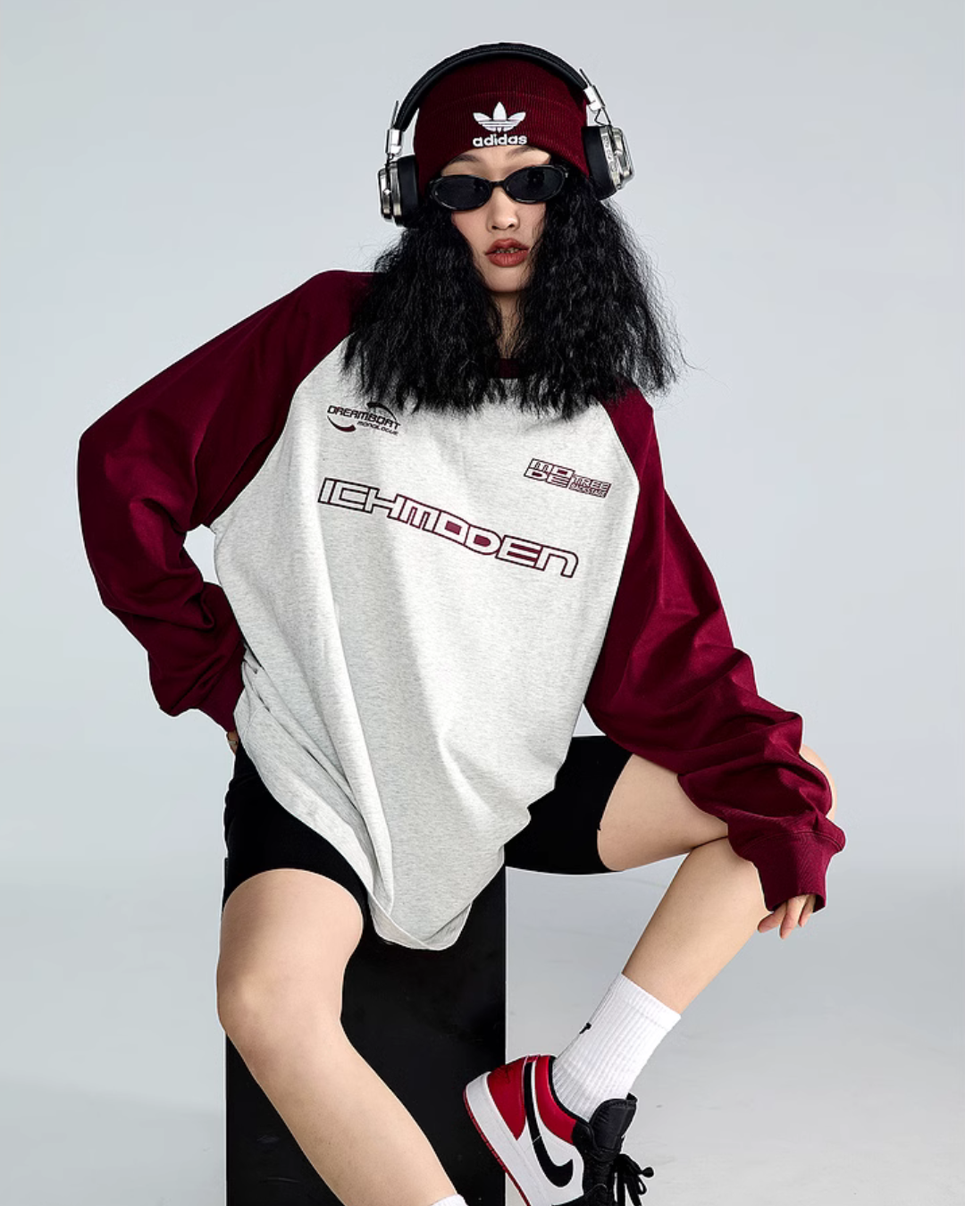 Logo Raglan Long Sleeve T-Shirt ICM0061
