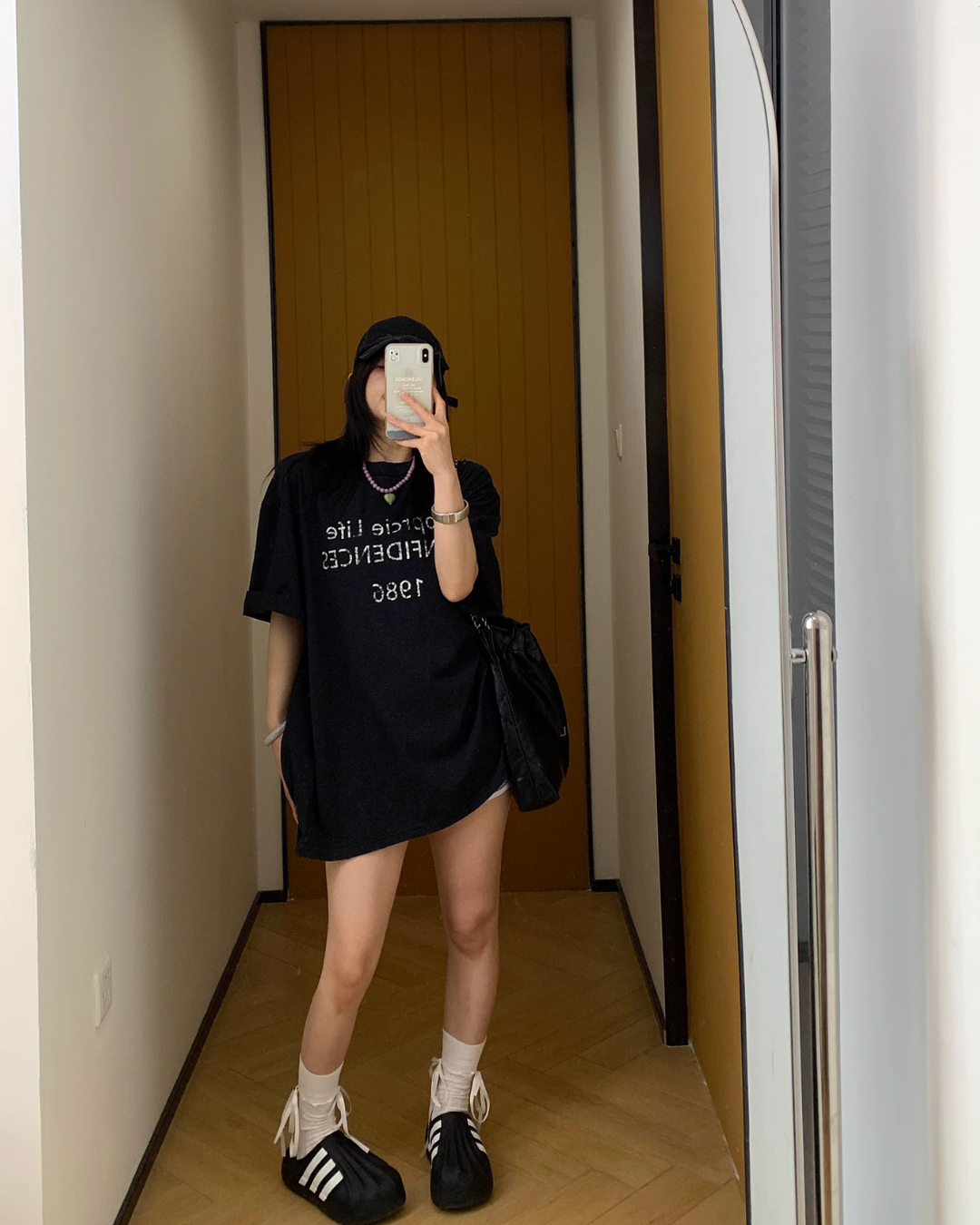 Logo Printed Short Sleeve T-Shirt YLS0835