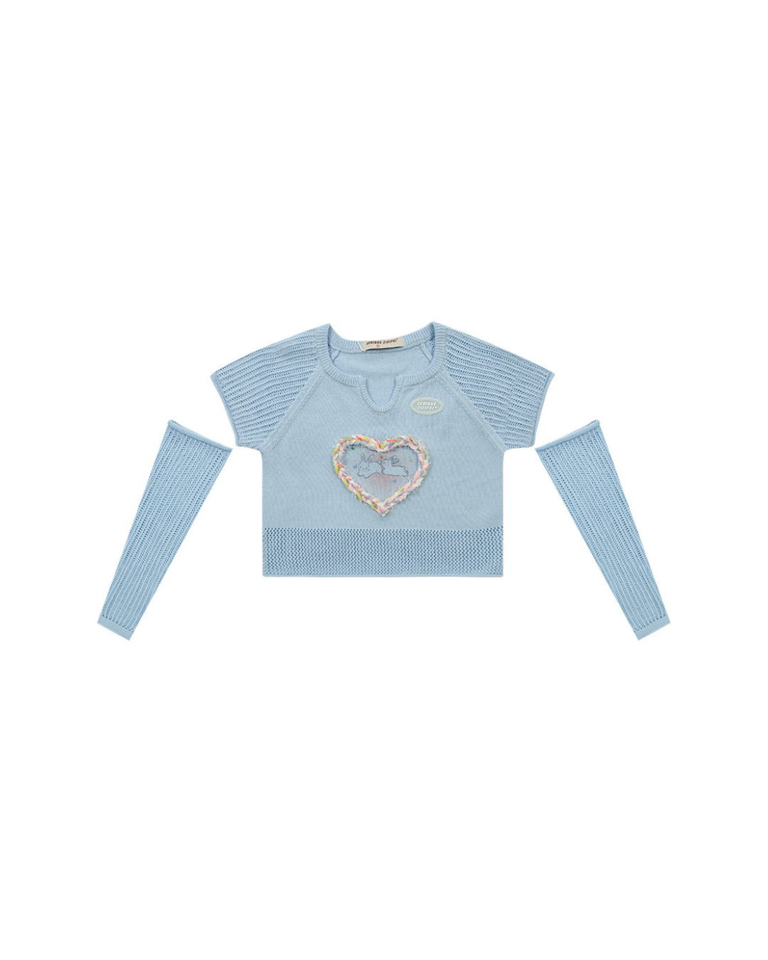 Love Rabbit Knitted Tops & Arm Warmers ZZF0272