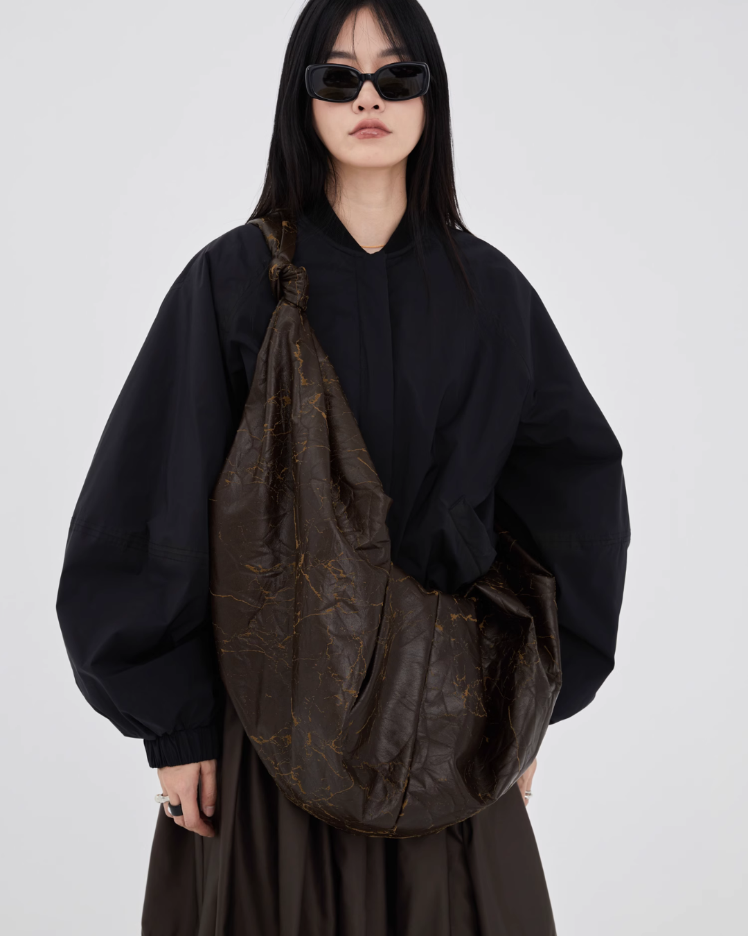 Vintage Oversize Crumpled Bag DSX0003