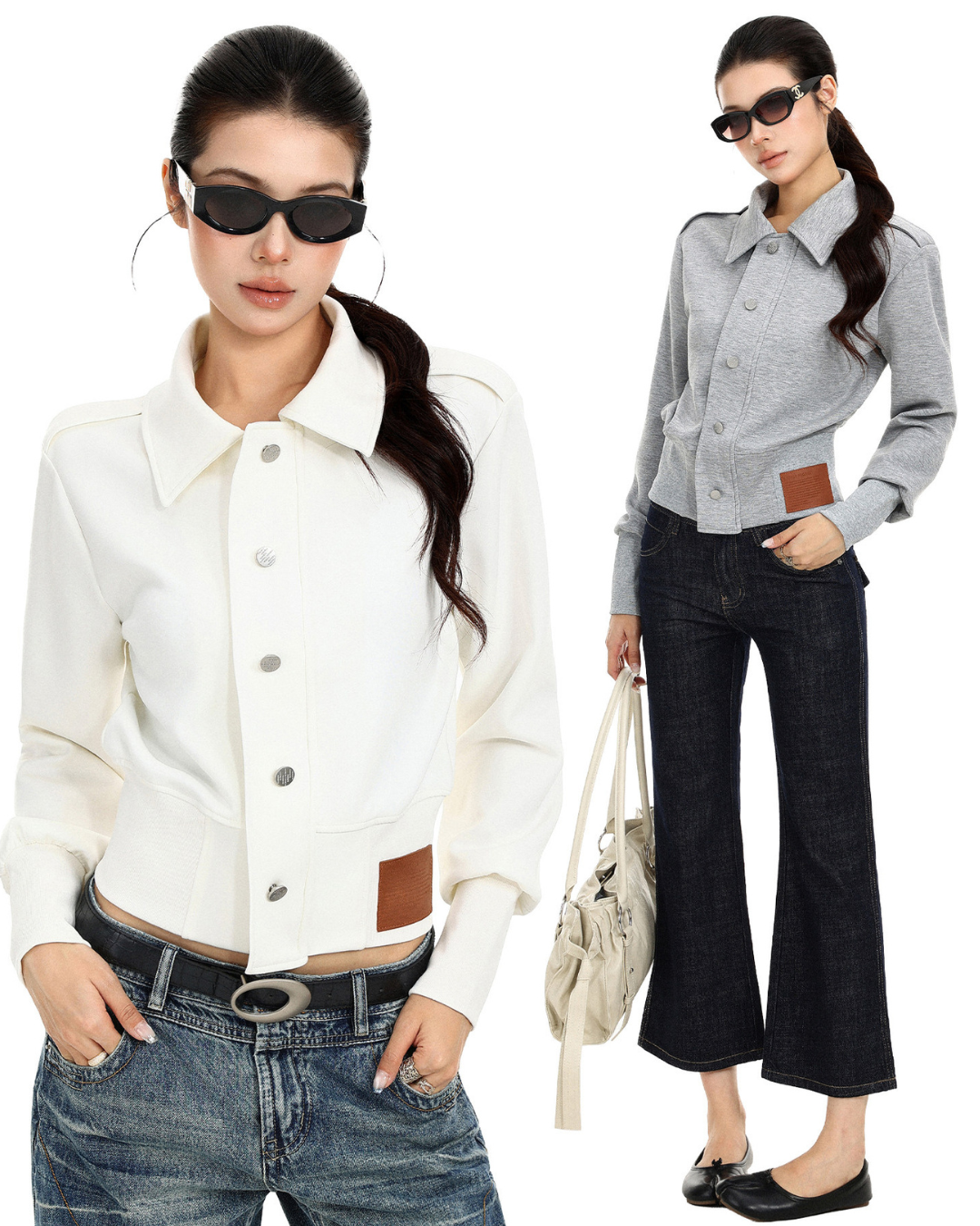 Polo Collar Short Jacket BGS0057