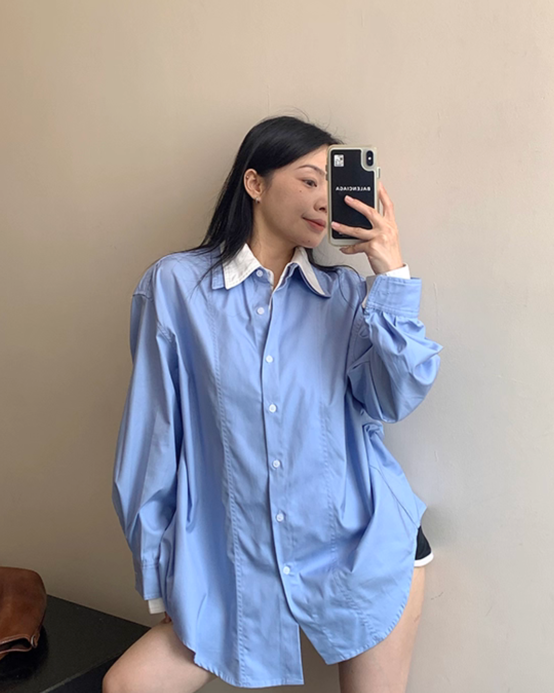 Layered Style Long Sleeve Shirt YLS0902