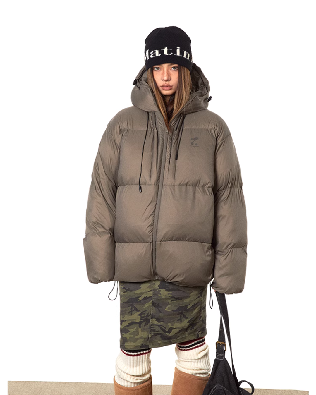 Hooded Padded Down Jacket BLB0017
