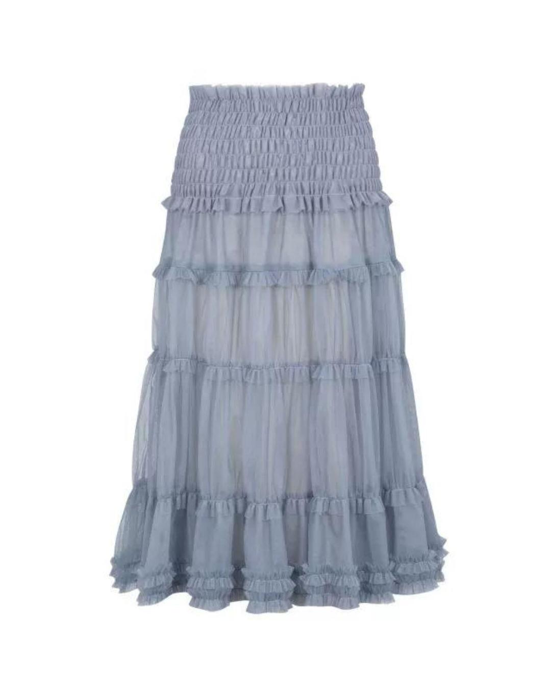 Volume Long Tulle Skirt SAP0005