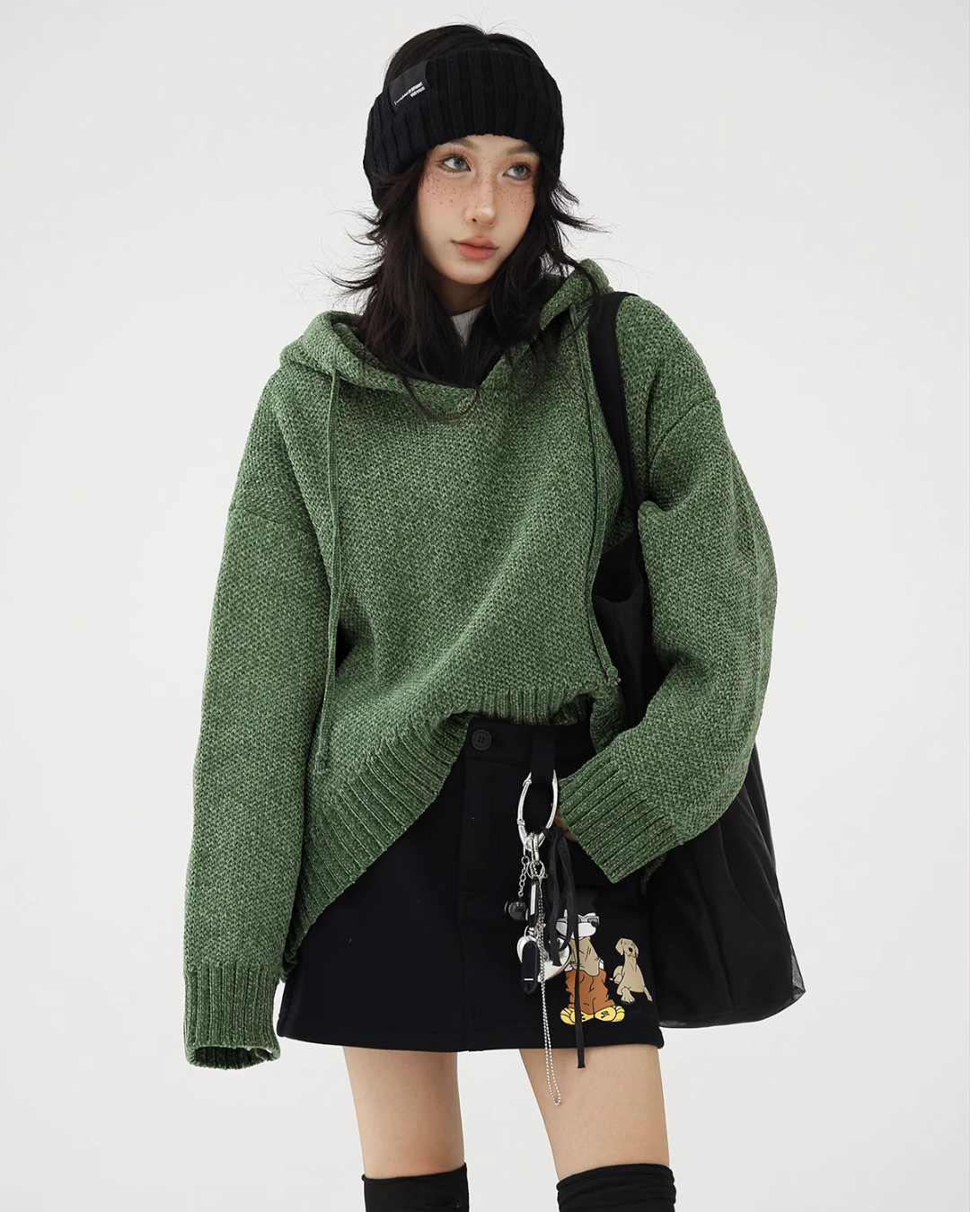 Pullover Knit Hoodie ACS0205