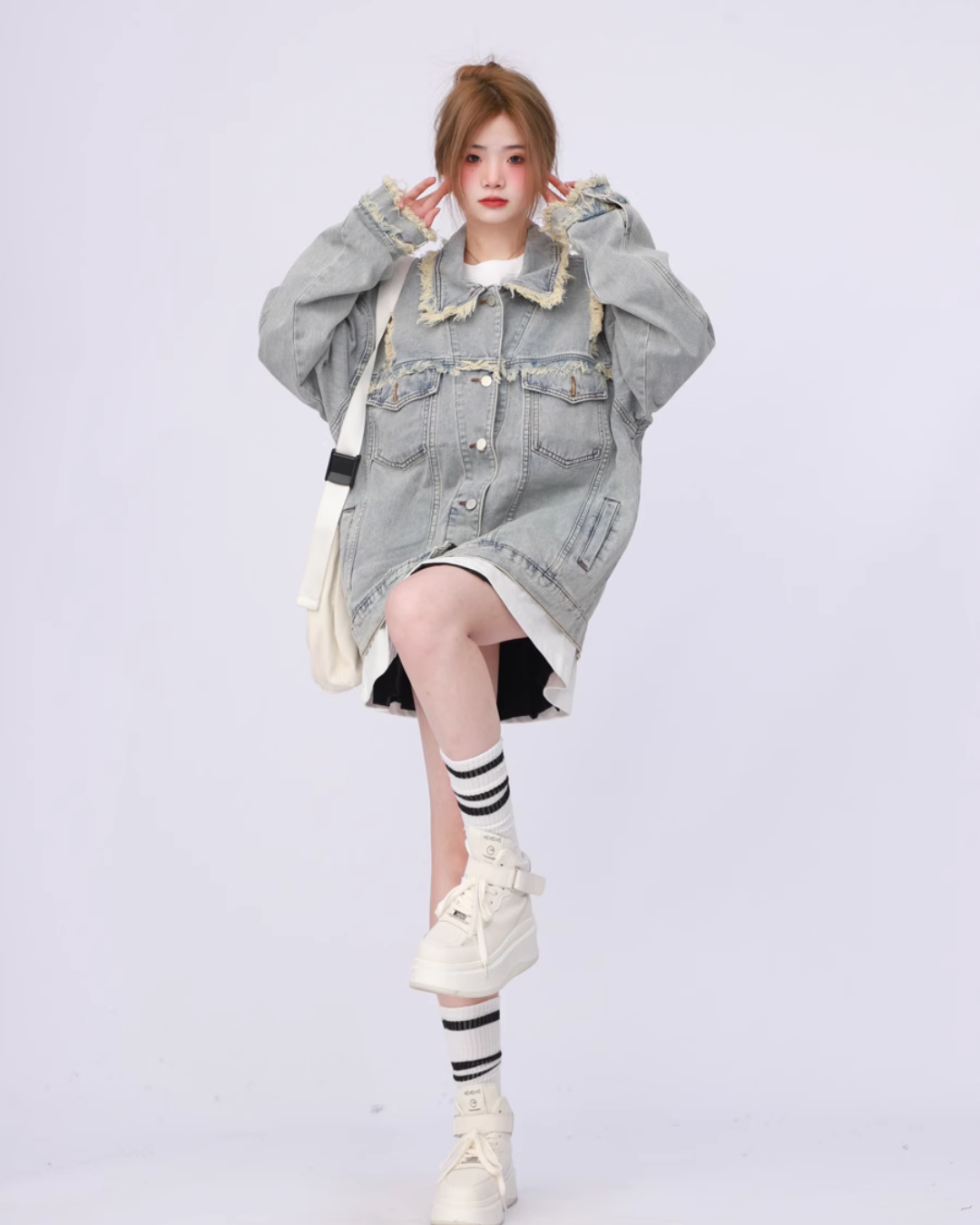 Ash Blue Denim Jacket ANS0002