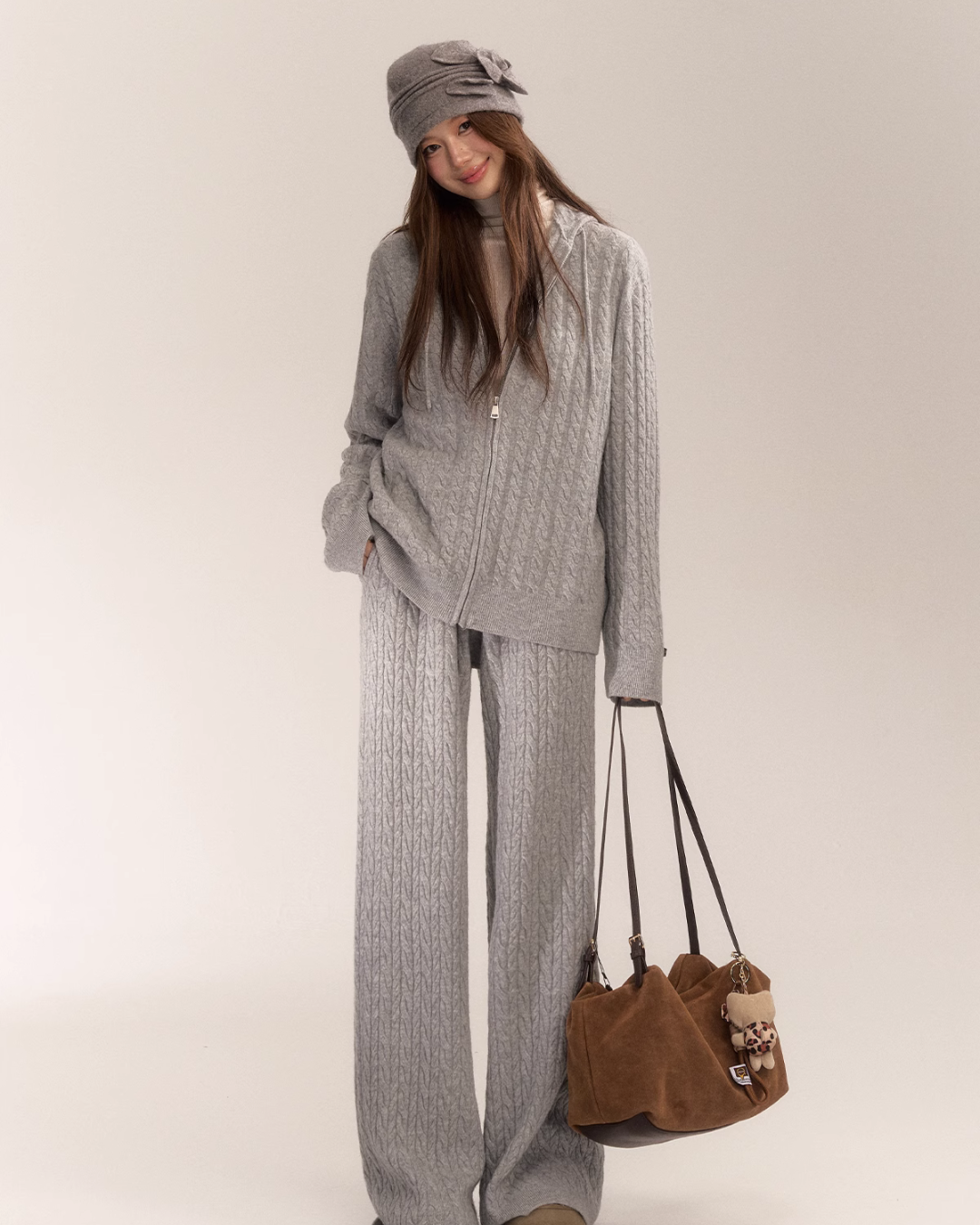 Cable Knit Hoodie / Cable Knit Pants ASG0008