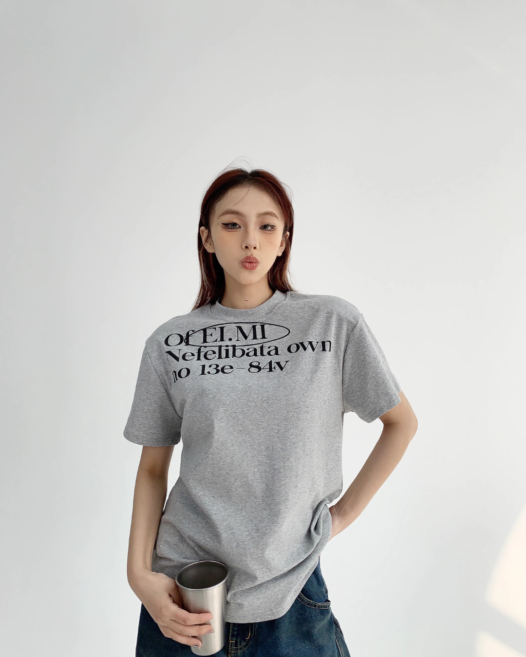 Mode Mock Neck T-Shirt YLS0184