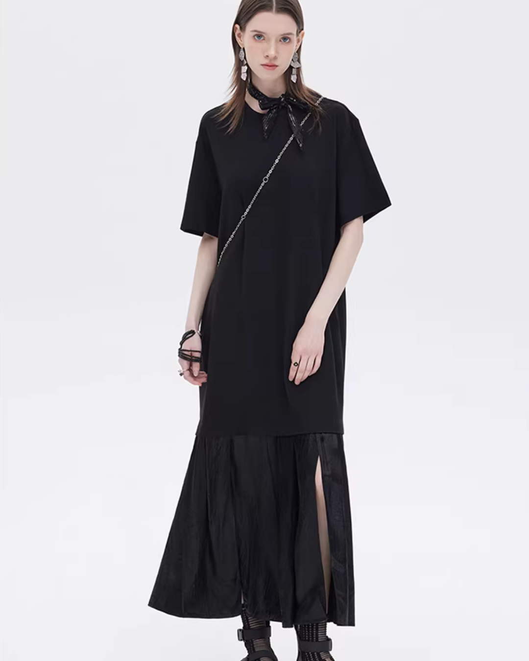 Docking T-Shirt Long Dress SHN0046