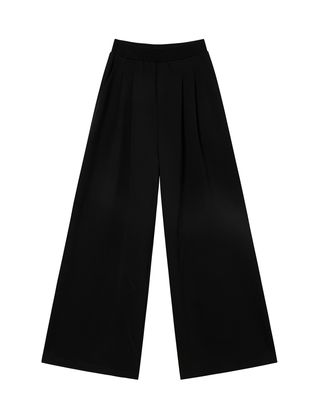 Frill Off-Shoulder Sweat Top / Wide Sweat Pants NEP0001
