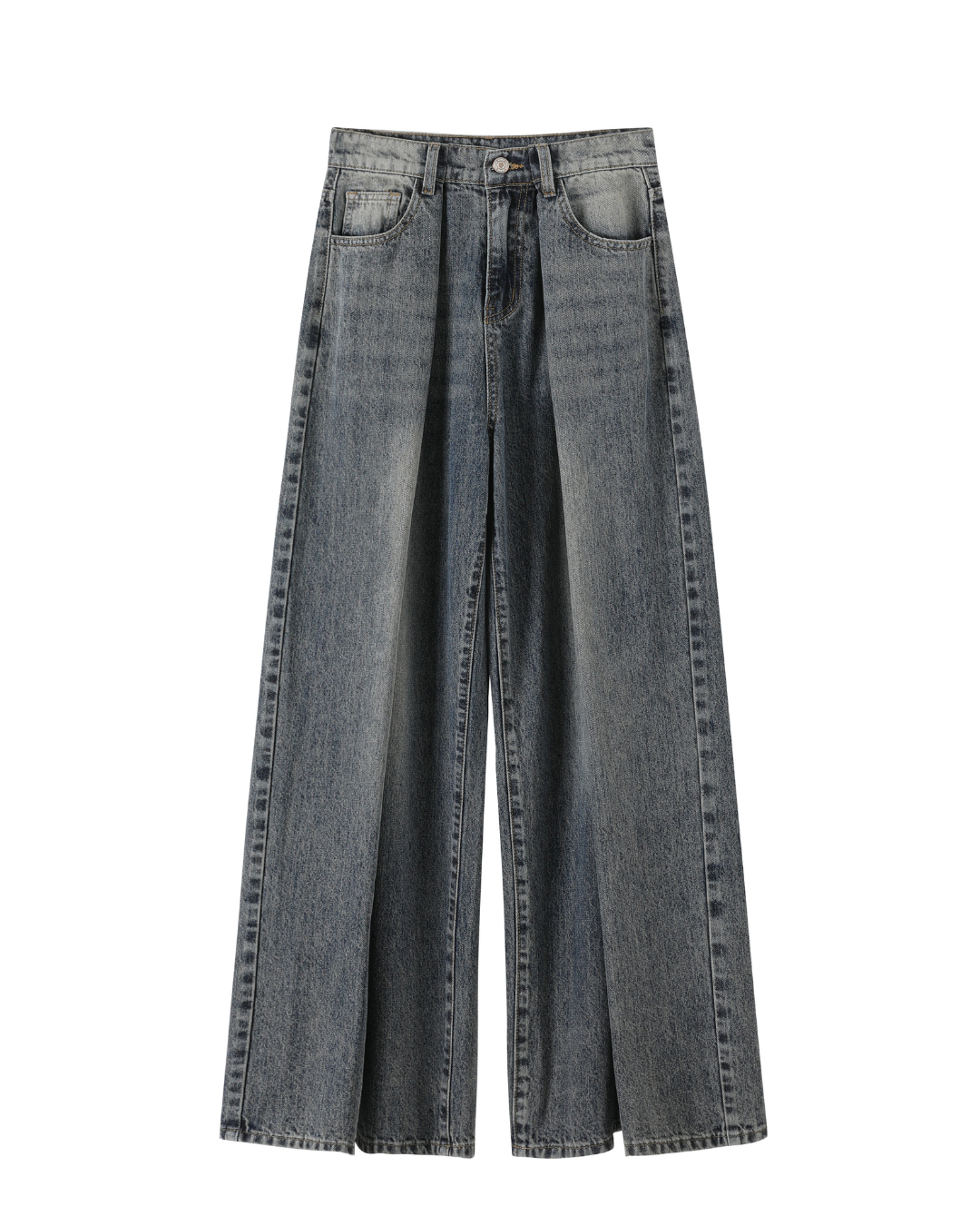 Vintage Denim Jacket / Denim Wide Pants WEO0074