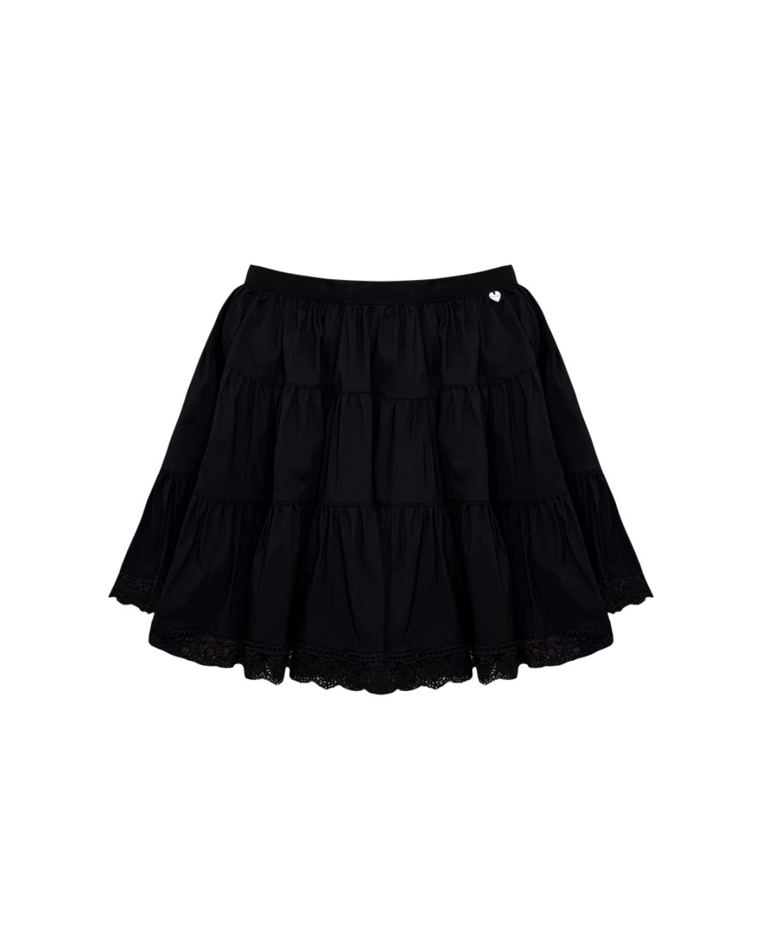 Sideline Race Short Sleeve T-Shirt / Race Tiered Mini Skirt ASG0041